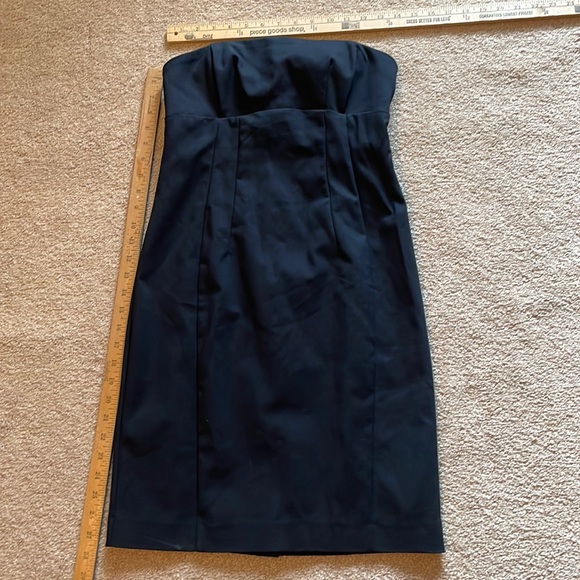 EUC Express Strapless Little Black Dress - Picture 3 of 7